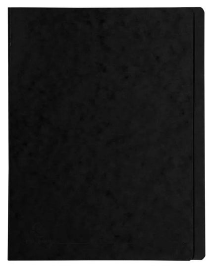 Snelhechtmap glanskarton 355g - A4 - zwart