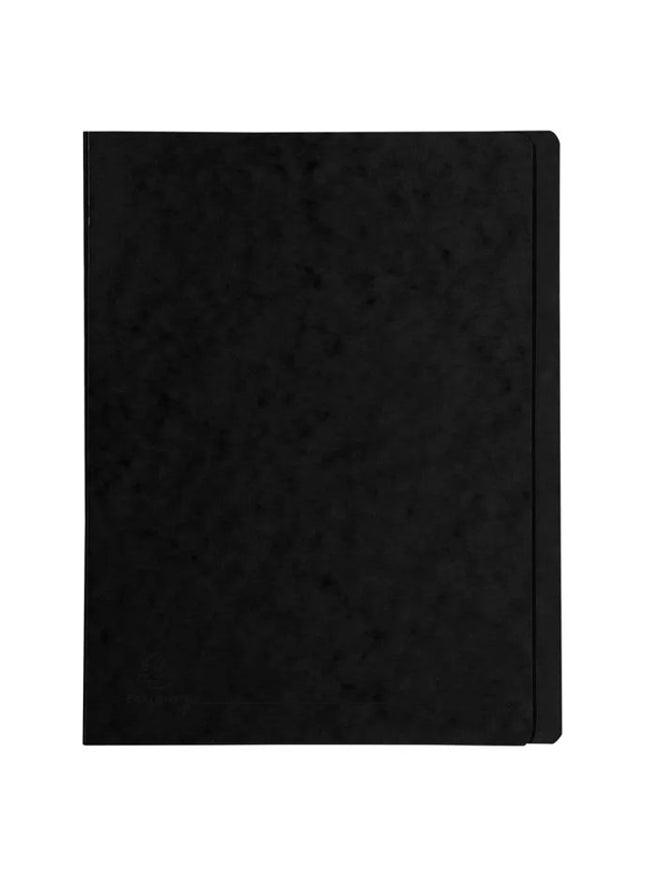 Snelhechtmap glanskarton 355g - A4 - zwart