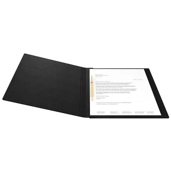 Chemise à fermeture rapide en carton glacé 355 g - A4 - noire