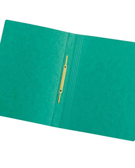 Snelhechtmap glanskarton 355g - A4 - donkergroen