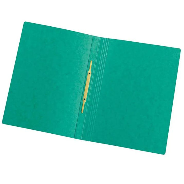 Chemise à fermeture rapide en carton glacé 355 g - A4 - vert foncé