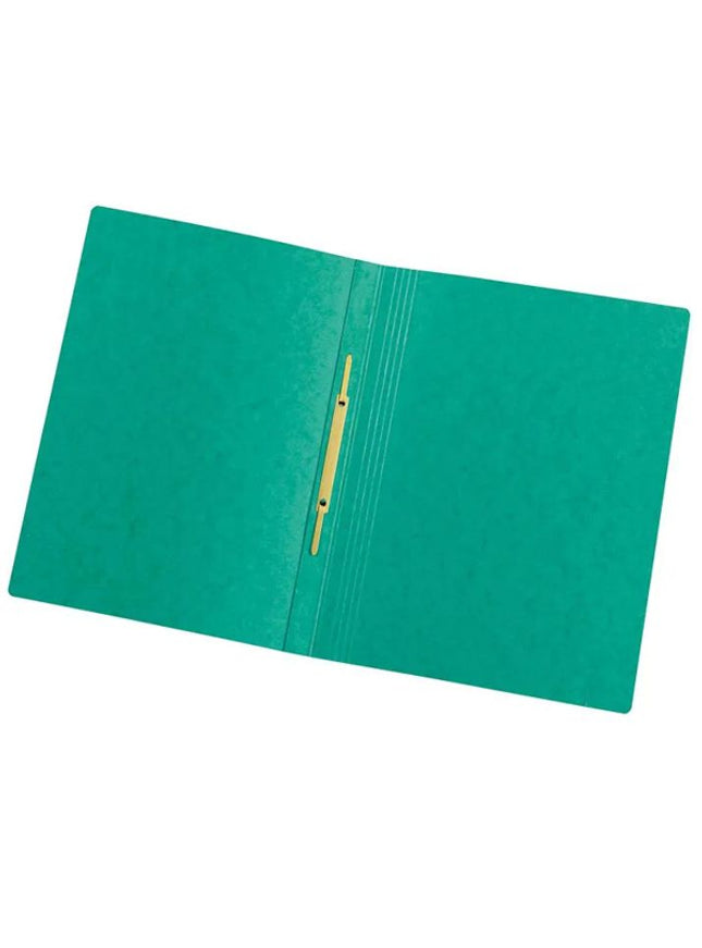 Snelhechtmap glanskarton 355g - A4 - donkergroen