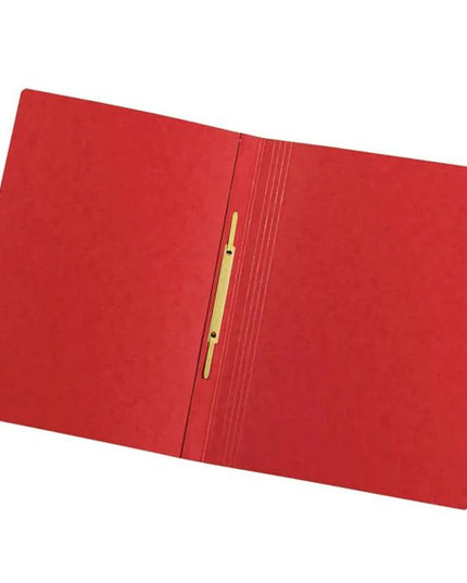 Snelhechtmap glanskarton 355g - A4 - rood