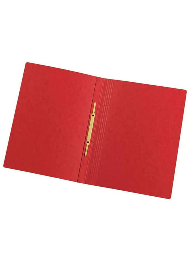 Snelhechtmap glanskarton 355g - A4 - rood