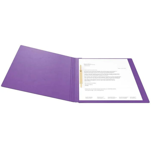Chemise à fermeture rapide en carton glacé 355 g - A4 - violet