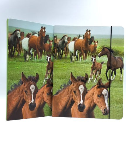 Map A4 "wilde paarden"