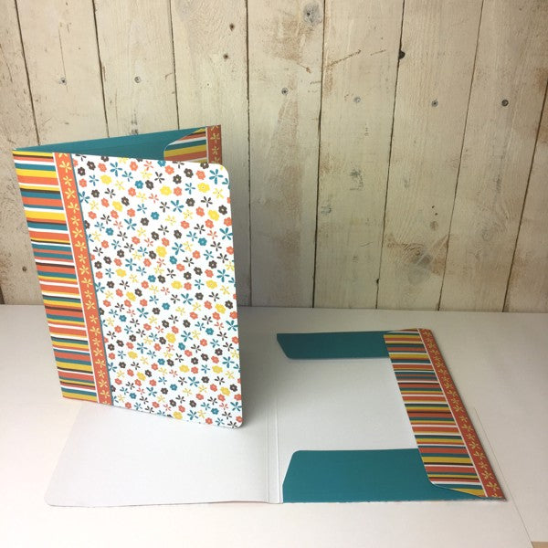 Carte A4 « petites fleurs »