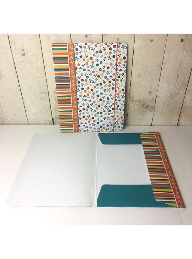 Map A4 "kleine bloemen"