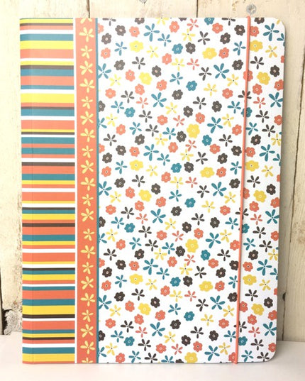 Map A4 "kleine bloemen"