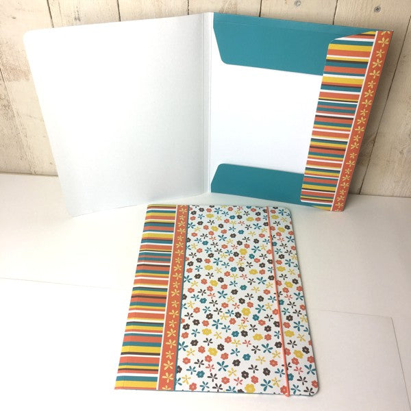 Carte A4 « petites fleurs »