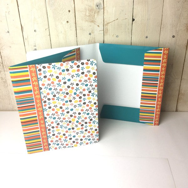 Carte A4 « petites fleurs »