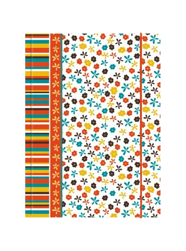 Map A4 "kleine bloemen"