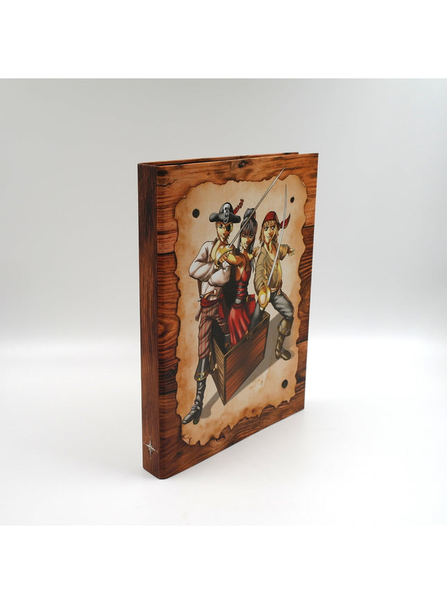 Ringmap recycled karton - piraten