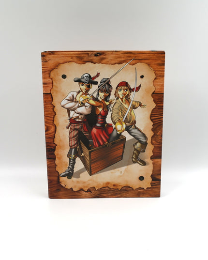 Classeur à anneaux en carton recyclé - pirates