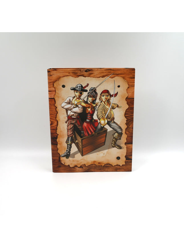 Ringmap recycled karton - piraten