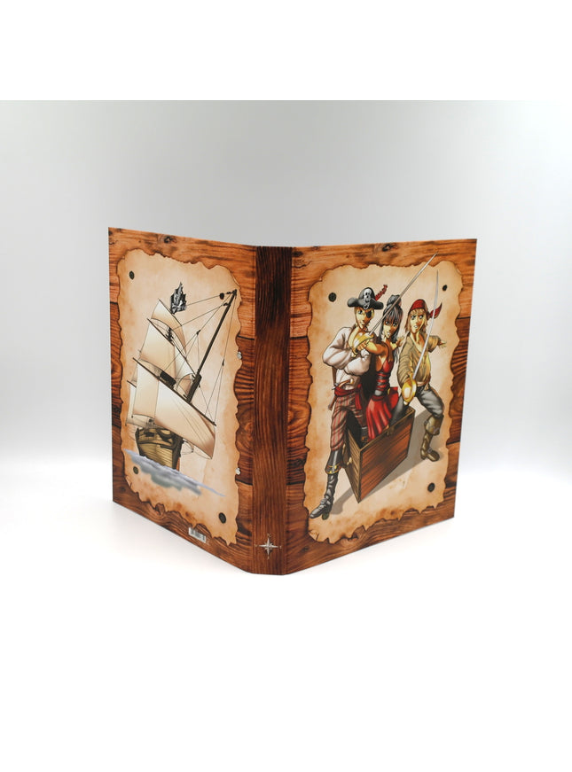 Ringmap recycled karton - piraten