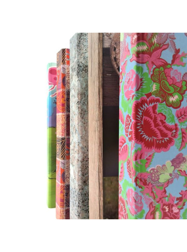 Ringmap recycled karton - paarden collage