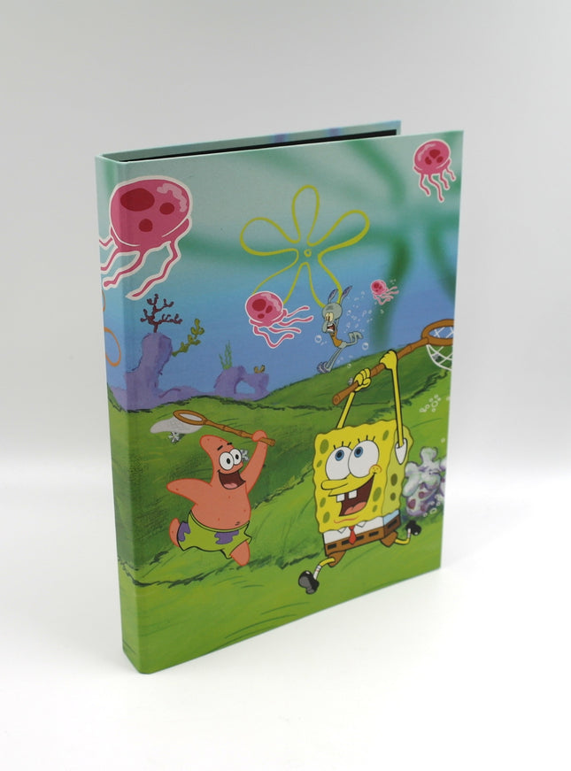 Classeur à anneaux en carton recyclé - Bob l'éponge