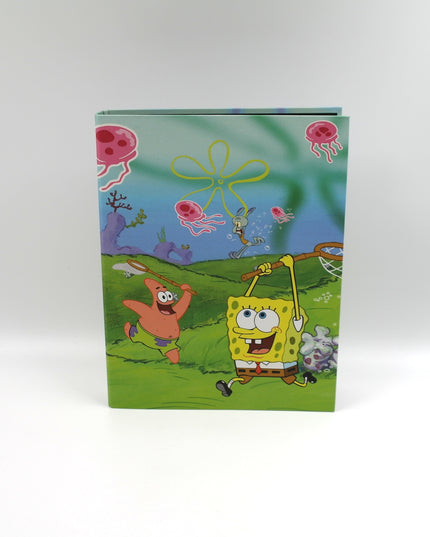 Classeur à anneaux en carton recyclé - Bob l'éponge
