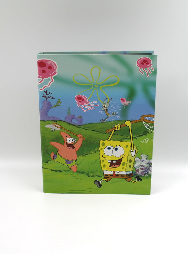 Classeur à anneaux en carton recyclé - Bob l'éponge