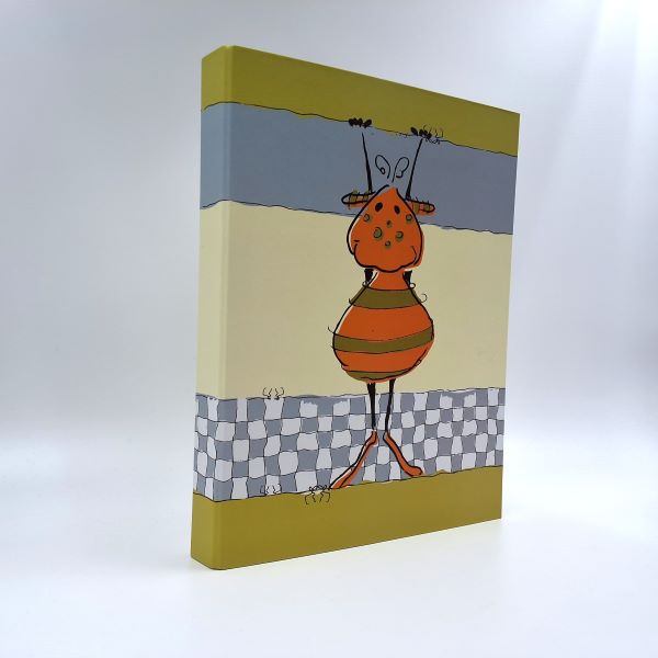 Classeur à anneaux en carton recyclé - Grizzle