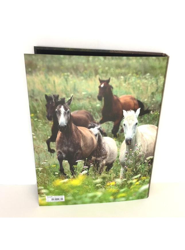 Ringmap recycled karton - paarden collage