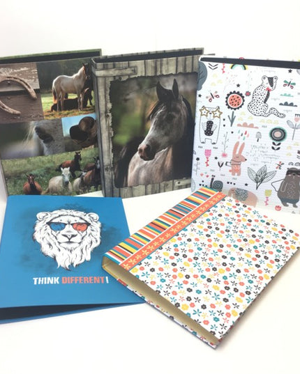 Classeur à anneaux en carton recyclé - Faune sauvage