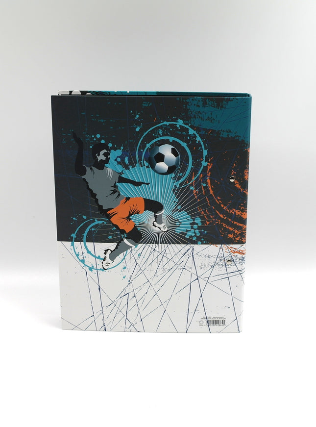 Classeur à anneaux en carton recyclé - football