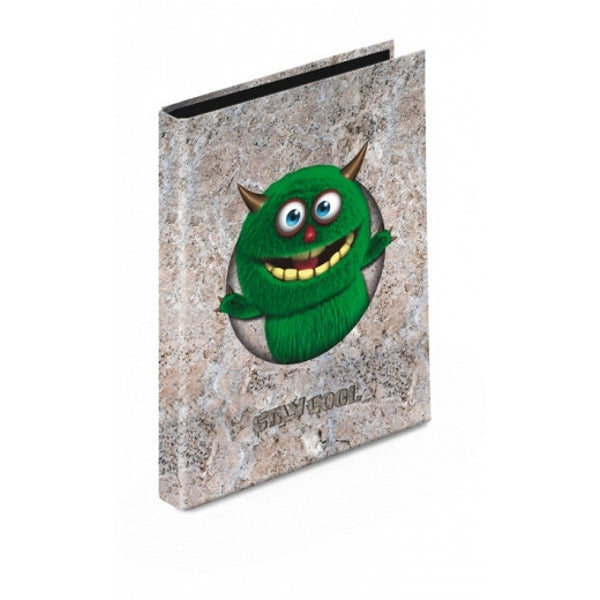 Classeur à anneaux en carton recyclé - échantillon d'herbe