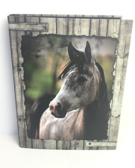 Classeur à anneaux en carton recyclé - Gray Beauty