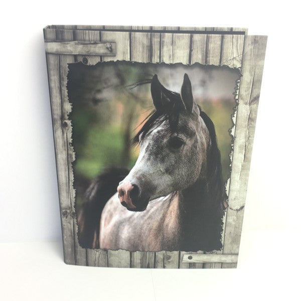 Classeur à anneaux en carton recyclé - Gray Beauty