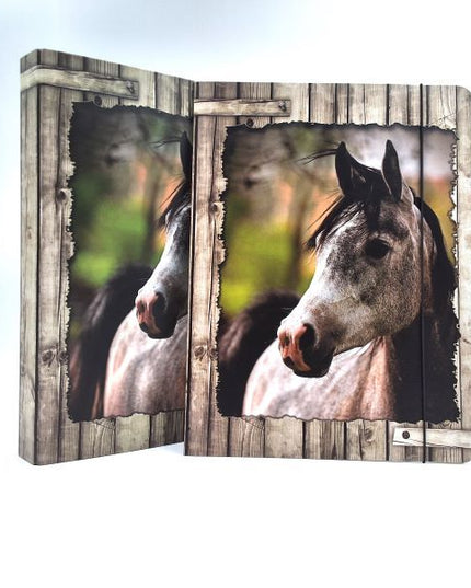 Classeur à anneaux en carton recyclé - Gray Beauty