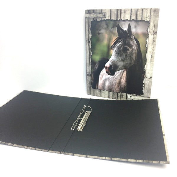 Classeur à anneaux en carton recyclé - Gray Beauty