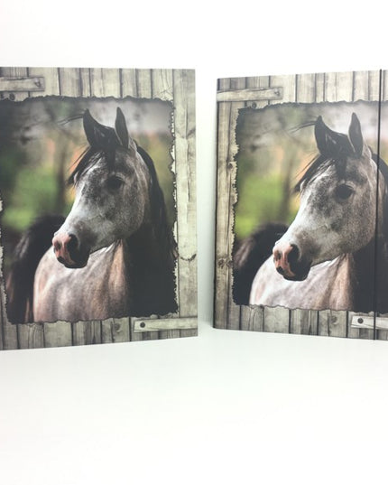 Classeur à anneaux en carton recyclé - Gray Beauty