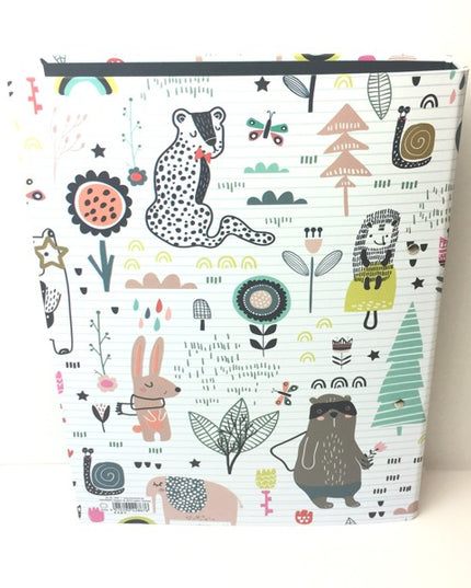 Classeur à anneaux en carton recyclé - Faune sauvage