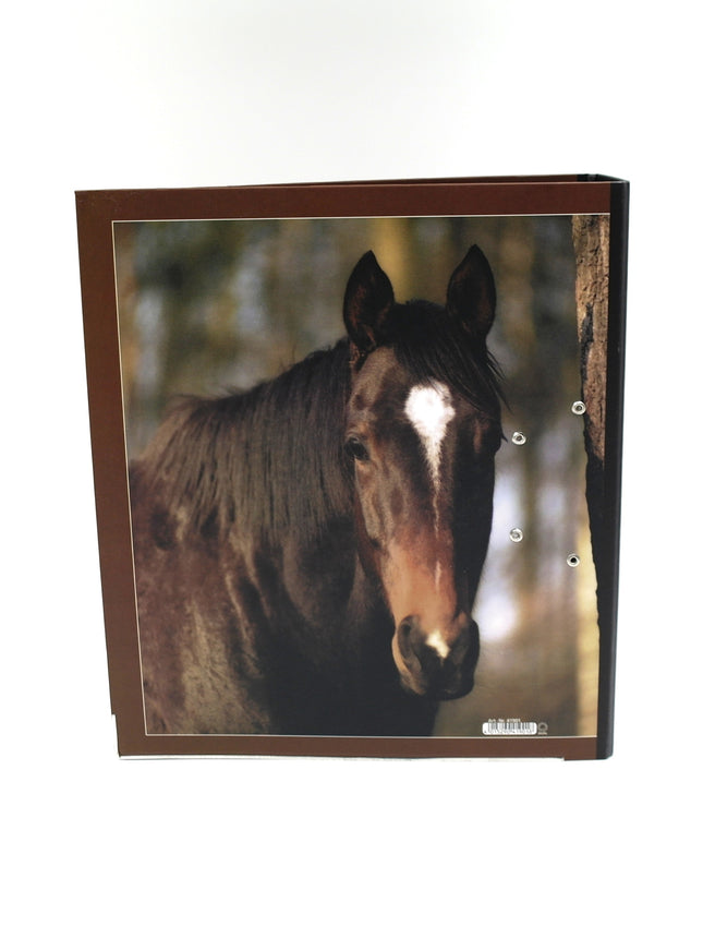 Classeur à anneaux en carton recyclé - cheval