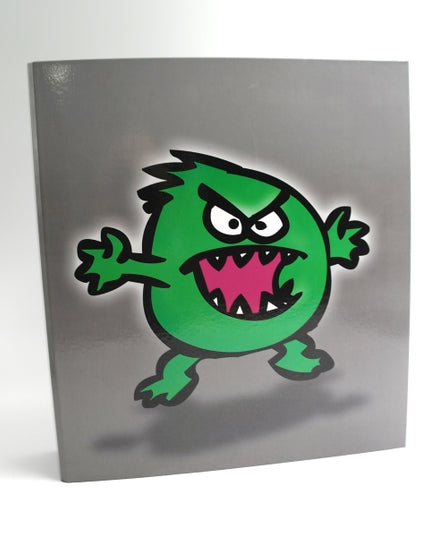 Classeur à anneaux en carton recyclé - échantillon