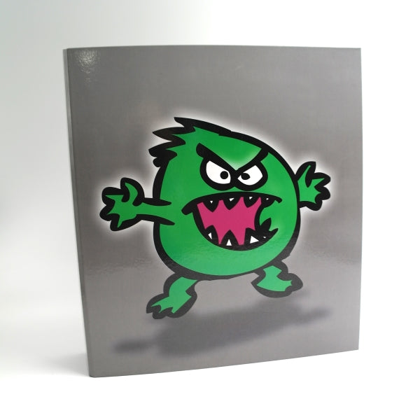 Classeur à anneaux en carton recyclé - échantillon