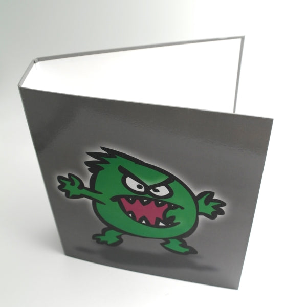 Classeur à anneaux en carton recyclé - échantillon