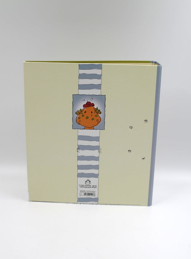 Classeur à anneaux en carton recyclé - Grizzle