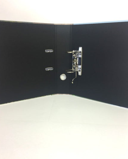 Classeur à anneaux en carton recyclé - collage de chevaux