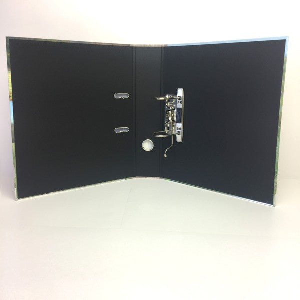 Classeur à anneaux en carton recyclé - collage de chevaux