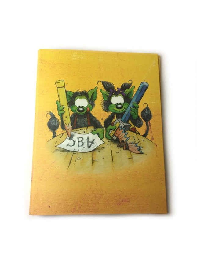 Ringmap recycled karton - boeboeks