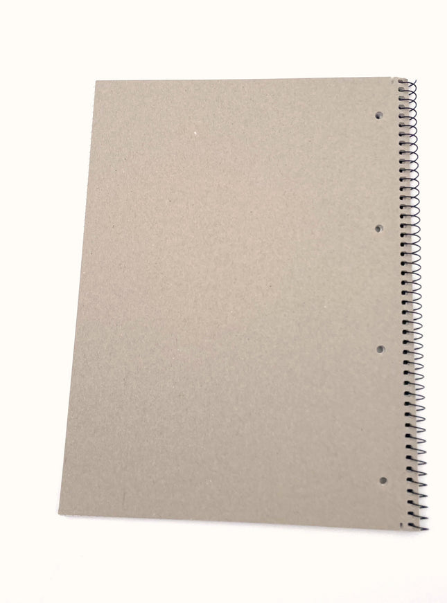 Bloc-notes A4 - quadrillage 5x5 mm - "Vie de rue"