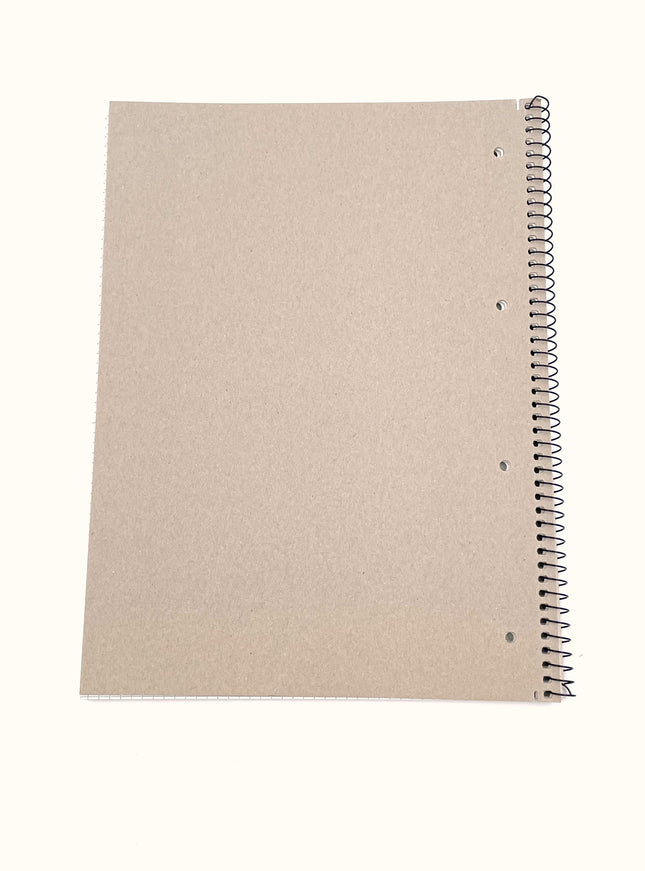 Cahier d'écolier A4 - Carré 5x5 mm - « Bob l'éponge »
