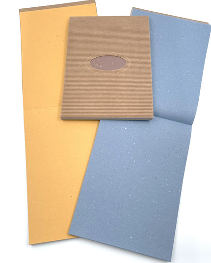 Schrijfblok A4 50 vel - multicolor "terrae"