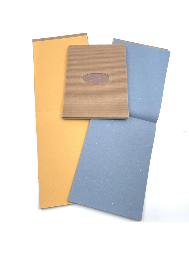 Schrijfblok A4 50 vel - multicolor "terrae"