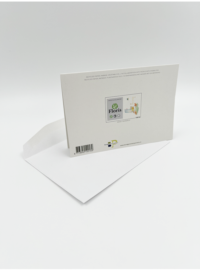 Wenskaart Welkom lief kleintje