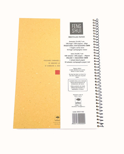 Spiraalboek 'FENG SHUI' - A4