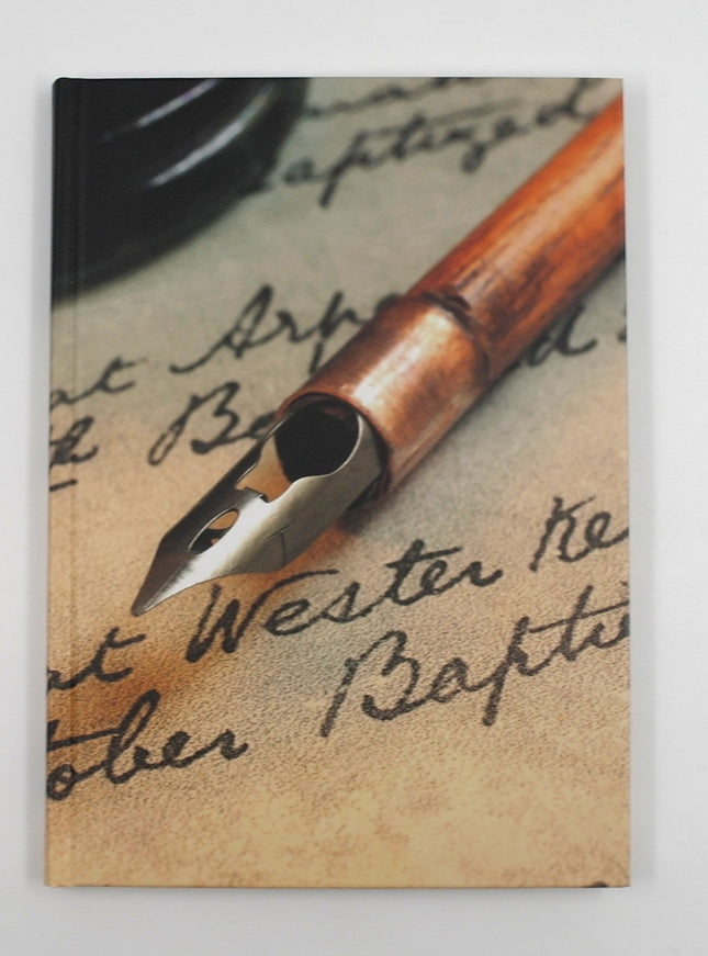 Livre A5 à couverture rigide - stylo